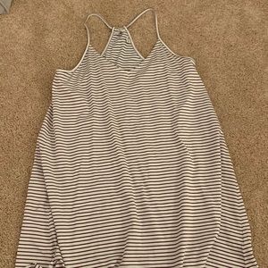 Striped mini dress